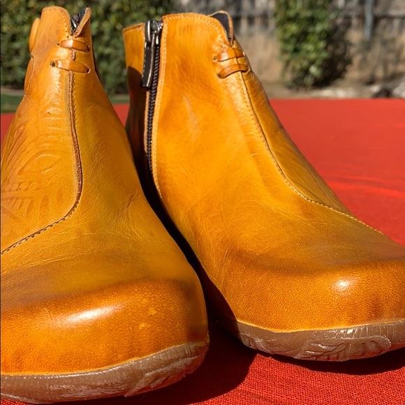 Jafa 156 Bootie Mustard Size 37 NWOB - Picture 7 of 10
